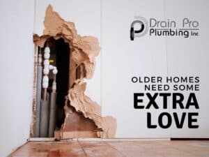 Pesky plumbing leaks in older homes